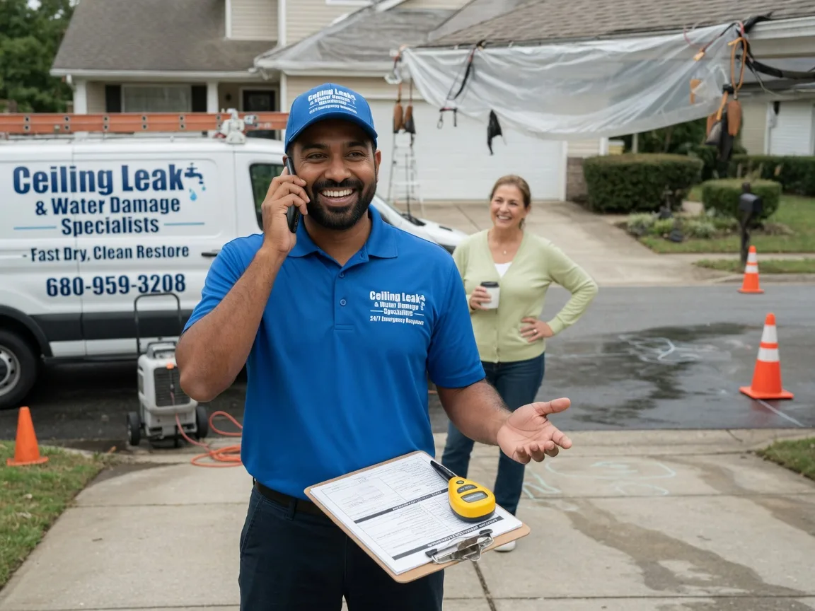 Ceiling Leak Cleanup Temple Terrace, FL FAQs